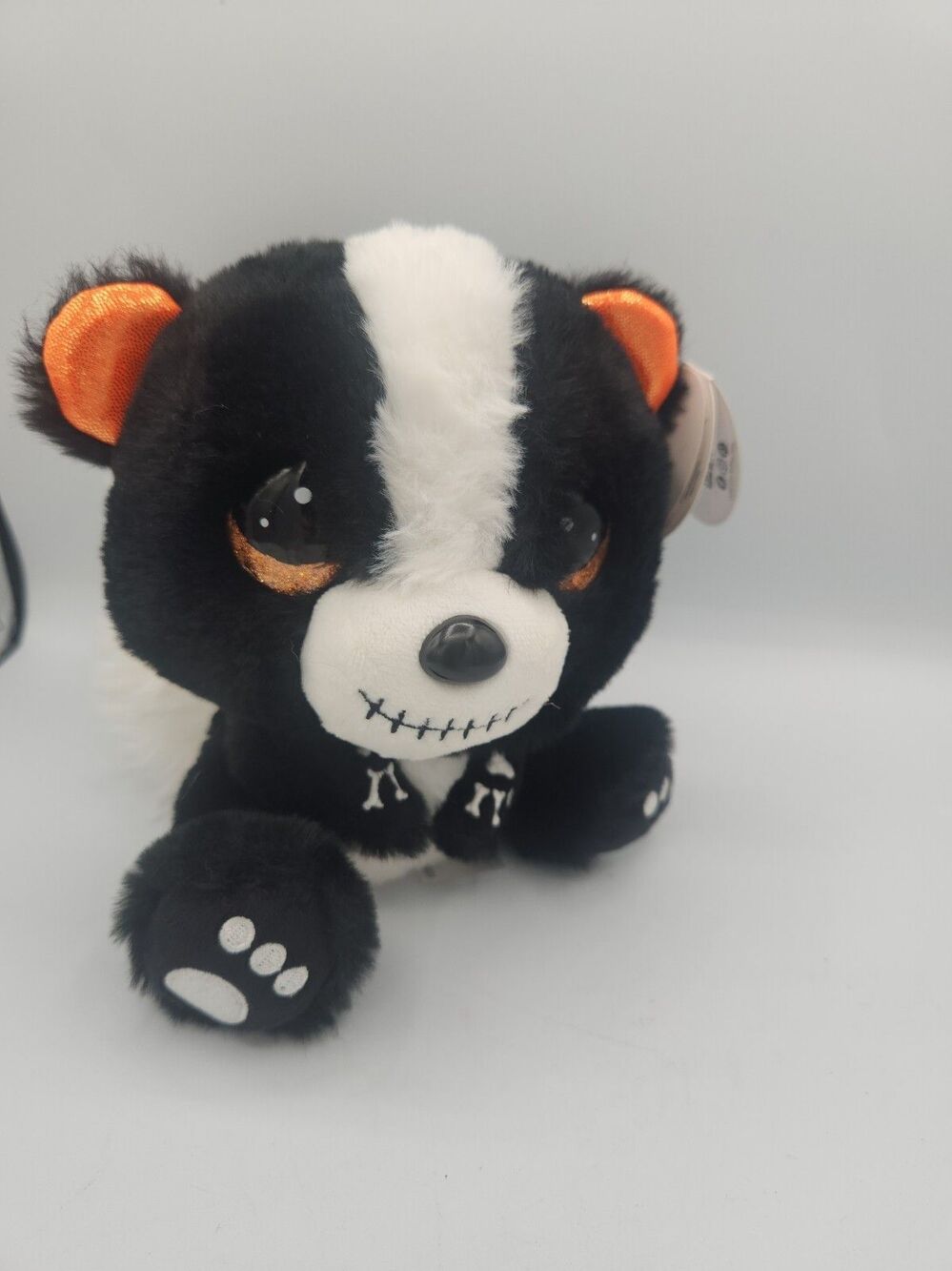 Bones Halloween Skunk/cutie Pet-tudies Stuffed Animal Plush.